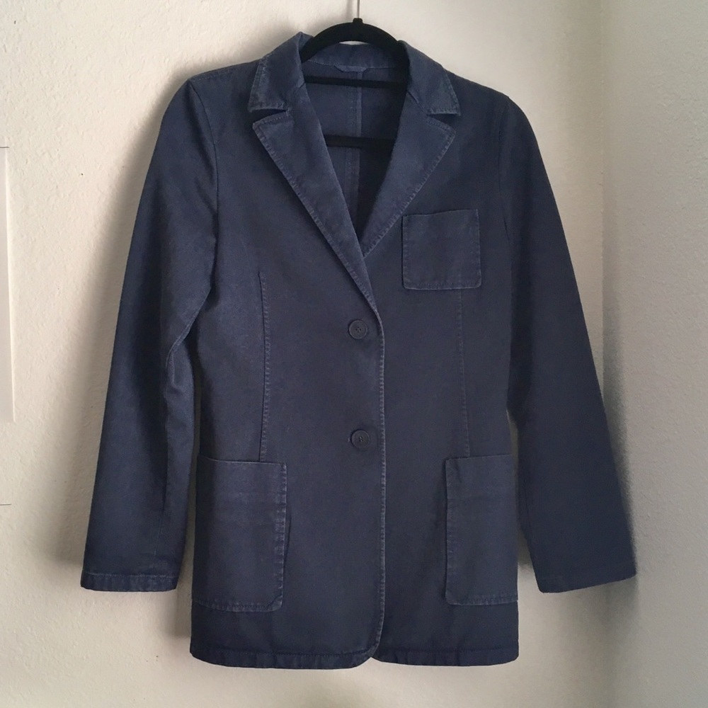 Jil Sander cotton blazer